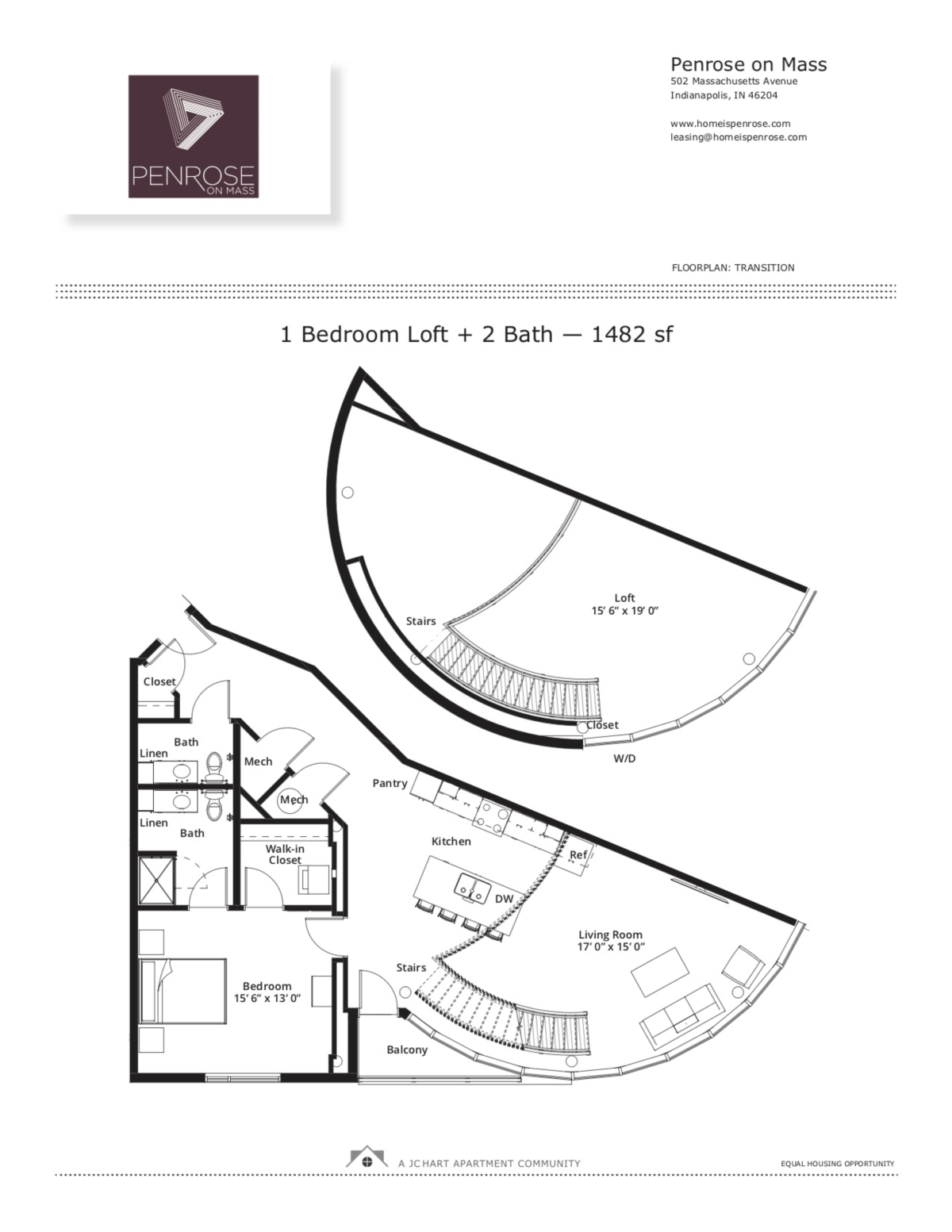 Transition floor plan