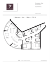 Triangle floor plan Triangle floor plan